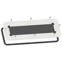 nsytldme Schneider Electric PanelSeT Accessoires Series RAL 7035 Gland Plate, 30mm H, 360mm W for Use with Spacial S3D