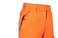 078vt-40 Sioen 078VR Orange Arc Flash Trousers Chemical Splash Protection 40 in Leg Length 91cm