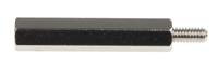 806-6736 RS PRO Standoff, M4 x M4 Thread, 35mm Body, Brass, Male/Female, 8mm Stud