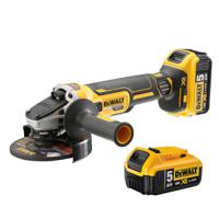 dcg405p2-gb DeWALT DCG405P2-GB 18V XR 125mm Cordless Angle Grinder, Type G - British 3-Pin