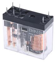 g2r-2a-dc5 Omron PCB Mount Power Relay, 5V dc Coil, 5A Switching Current, DPST