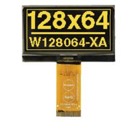 ea-w128064-xalg Display Visions 2.42in Yellow Passive matrix OLED Display 128 x 64pixels COB I2C, SPI Interface