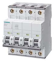 5sy4420-8 Sentron 5SY4 MCB Mini Circuit Breaker 4P, 20 A, 10 kA, Curve D