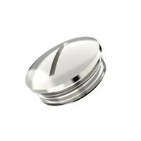 52103105 Lapp Blanking Plug, M12, Nickel Plated Brass, 14mm Diameter, Threaded
