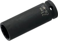 19143-24 SAM 1/2 in Drive 24mm Impact Bit Socket, 12 point, 34mm, 85 mm Overall Length