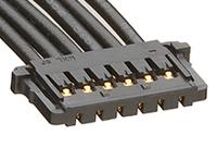 15132-0605 Molex 6 Way Female Pico-Lock to 6 Way Female Pico-Lock Wire to Board Cable, 450mm