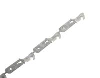 42460-2 TE Connectivity FASTIN-FASTON .250 Uninsulated Male Spade Connector, Tab, 6.35 x 0.81mm Tab Size, 0.8mm² to 2mm²