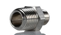 2510-18-14 SMC Female Pneumatic Quick Connect Coupling, BSPT R 1/4 Male, BSPT R 1/8 Male Threaded