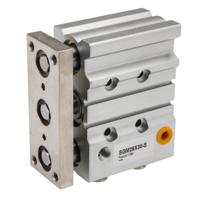 180-296 RS PRO Pneumatic Guided Cylinder - 25mm Bore, 30mm Stroke, Double Acting