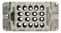 09320183101 HARTING Heavy Duty Power Connector Insert, 16A, Female, Han EE Series, 18 Contacts