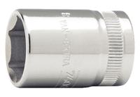 7400sm-11 Bahco 3/8 in Drive 11mm Standard Socket, 6 point, 25.5 mm Overall Length