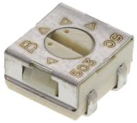 3314j-1-503e 50kΩ, SMD Trimmer Potentiometer 0.25W Top Adjust Bourns, 3314