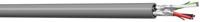 201-0523 RS PRO Data Cable, 2 Pairs, 4 Cores, 0.34 mm², Screened, 22 AWG, 100m, Tinned Copper Shield