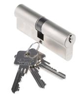 e60np-4040-kd ABUS Brass Euro Cylinder Lock, 40/40 mm (80mm)