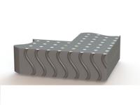 420-0016-2250-10000 TE Connectivity Silicone Shielding Sheet, 1m x 225mm x 1.6mm