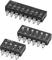 a6s-3102-ph Omron 3 Way Surface Mount DIP Switch SPST, Flat Actuator, IP40
