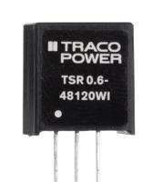 tsr-06-48120wi TRACOPOWER Non-Isolated DC-DC Converter, Through Hole, 12V dc Output Voltage, 17 → 72V dc Input Voltage, 600mA