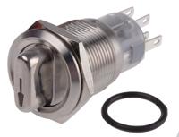 877-1996 RS PRO Selector Switch - (on-on), Illuminated 2 Positions