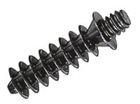 0-319-57 Legrand Black Nylon Wall Plug, 10mm fixing hole diameter