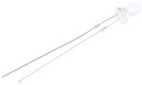 uv3tz-395-15 UV3TZ-395-15 Bivar, UV LED, 395nm 20mW 15 °, 2-Pin Through Hole package