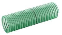 911022030000g Contitech Luisiana PVC, Hose Pipe, 38mm ID, 45.4mm OD, Green, 10m