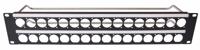 218-8295 RS PRO Black Steel Rack Panel, 2U, Ventilated