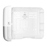 553100 Tork Plastic White Wall Mounting Paper Towel Dispenser, 135mm x 303mm x 140mm