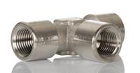 160620018 Norgren 16 Series Tee Threaded Adaptor, G 1/8 Female to G 1/8 Female, Threaded Connection Style, 16062