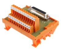 425-112 RS PRO 25-Contact Female Interface Module, D-sub Connector, DIN Rail Mount, 1A