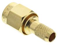 j01150a0031 Telegartner, Plug Cable Mount SMA Connector, 50Ω, Crimp Termination, Straight Body