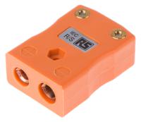 363-0064 RS PRO Standard Thermocouple Connector for Use with Type R/S Thermocouple, 6mm Probe, IEC, RoHS Compliant Standard