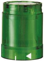 84822055 Werma 848 Series Green Flashing Effect Beacon Unit, 24 V ac/dc, LED Bulb, DC, IP54