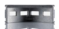 3842529005 Bosch Rexroth M8 Angle Bracket, Connecting Component, Strut Profile 45 mm, Groove Size 10mm