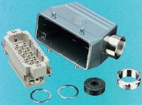 hd40-w-se-hoodplug EPIC Connector Set, 40 Way, 10A, Male, H-D, 250 V