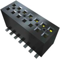 fle-107-01-g-dv-k Samtec FLE Series Vertical Surface Mount PCB Socket, 14-Contact, 2-Row, 1.27mm Pitch, Solder Termination