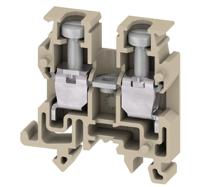 0697160000 Weidmuller  AKZ Series Beige, Yellow, 2.5mm², Single-Level, Screw Termination, ATEX, IECEx