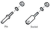 200389-2 TE Connectivity, M Guide Pin