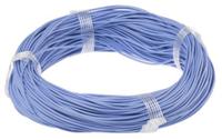 50002 Lapp ÖLFLEX HEAT Series Blue 1 mm² Hook Up Wire, 17 AWG, 19/0.25 mm, 100m, Silicone Insulation,