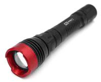 196-4195 RS PRO LED Torch Black, Red 250 lm, 150 mm