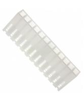 9503201 Molex, 2139 Female Crimp Connector Housing, 3.96mm Pitch, 20 Way, 1 Row