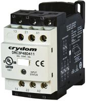 drc3p48b400r2 Sensata Crydom Solid State Relay, 7.6 A Load, DIN Rail Mount, 510 V ac Load