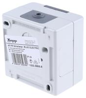 103356006 Kopp Grey Plug Socket, 16A