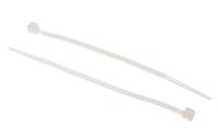 269-1726 RS PRO Cable Tie, 100mm x 2.5 mm, Natural Nylon, Pk-500