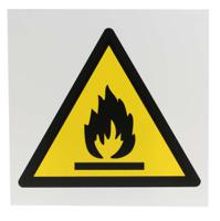 813-4570 RS PRO Fire Safety Hazard Warning Sign