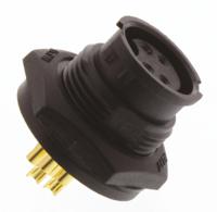 bd-04pmfs-lc7001 Amphenol Industrial Industrial Circular Connector, 4 Contacts, Threaded, Standard Connector, Socket, Female, IP67, Ceres