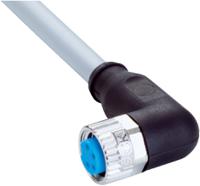 yg8u14-100va3xleax Angled Female M8 to Flying Leads Sensor Actuator Cable, 4 Core 10m Cable