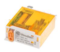 466181100054 Finder PCB Mount Power Relay, 110V ac Coil, 16A Switching Current, SPDT