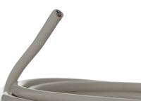 253-7002 RS PRO Mains 0.75 mm² 2 Core Power Cable, White PVC, 10m