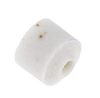 764-8731 White Ceramic Bead 1mm Bore Size +1200°C