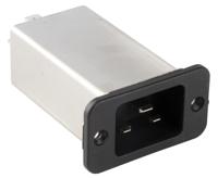 b84771a0016a000 EPCOS 16A, 250 V ac/dc Panel Mount IEC Inlet Filter B84771A0016A000, Tab